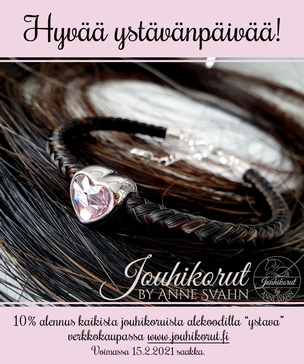 Ystävänpäivän 10% alennus jouhikoruista